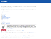 Tablet Screenshot of cookbook-r.com